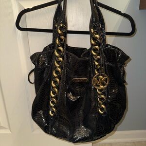 Michael Kors Snake Print Bag